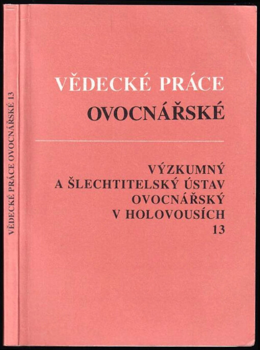 Vědecké práce ovocnářské : 1993 - 13