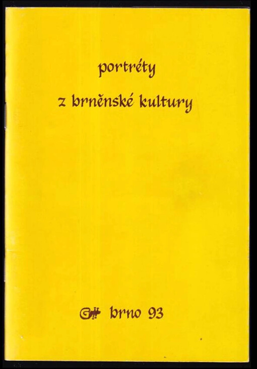 Portréty z brněnské kultury