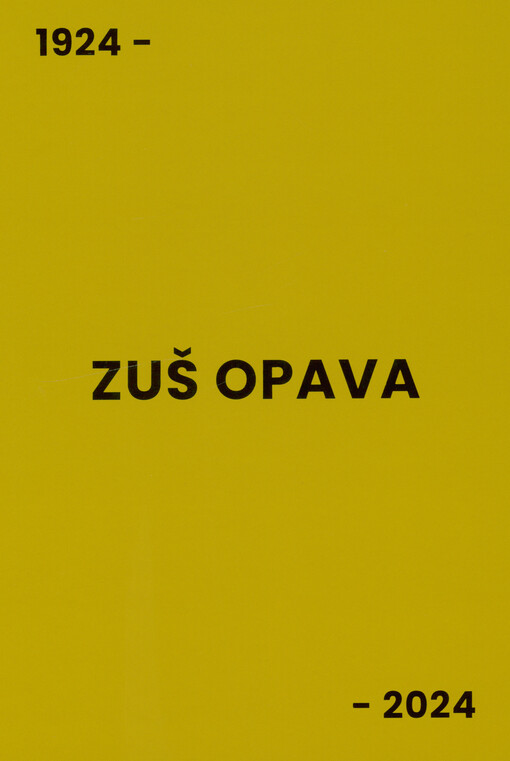 ZUŠ Opava 1924-2024