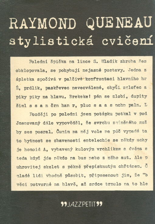 Stylistická cvičení