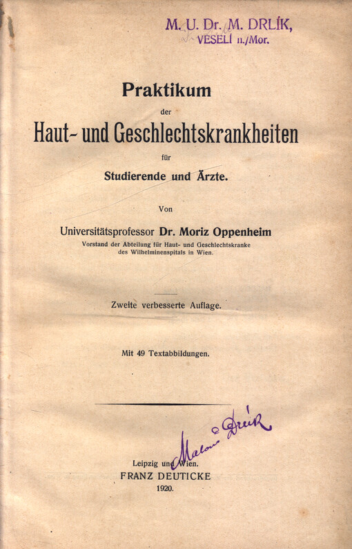 Praktikum der Haut- und Geschlechtskrankheiten für Studierende und Ärzte
