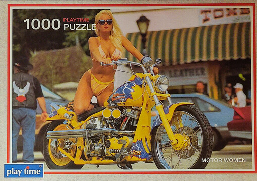 Motor woman = Femmes motards : 1000 puzzle Playtime