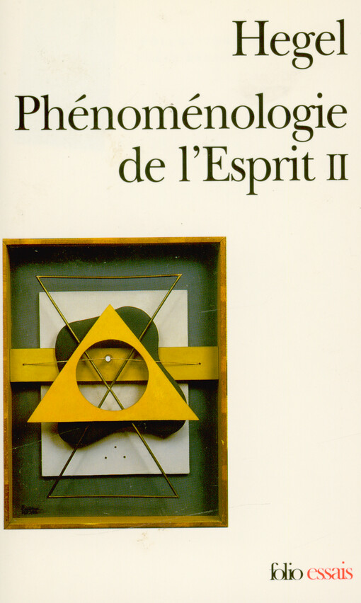 Phénoménologie de l'esprit
