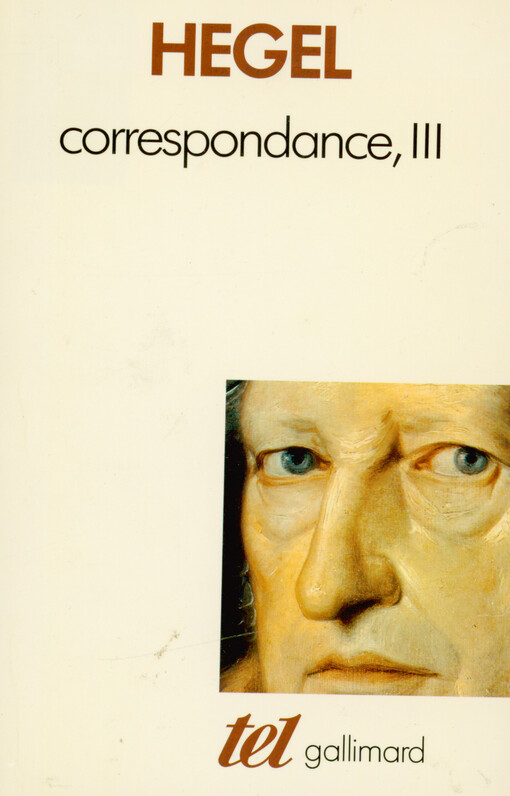 Correspondance. III, 1823-1831