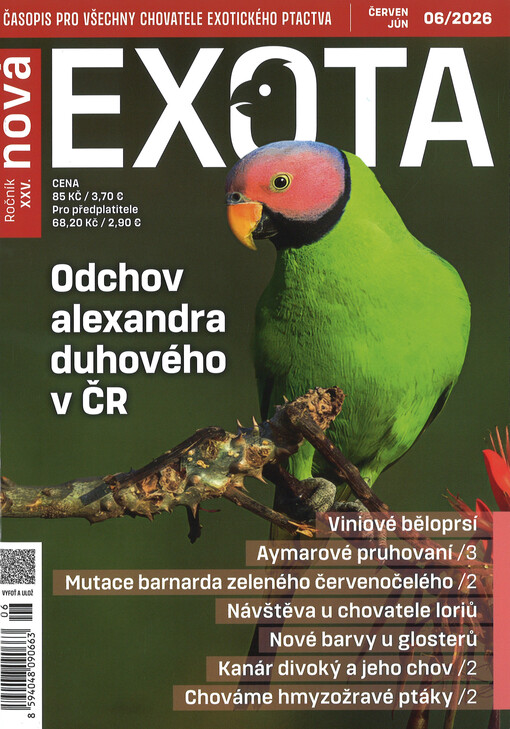 Nová exota : časopis pro všechny chovatele exotického ptactva