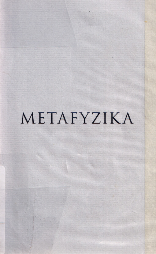Metafyzika