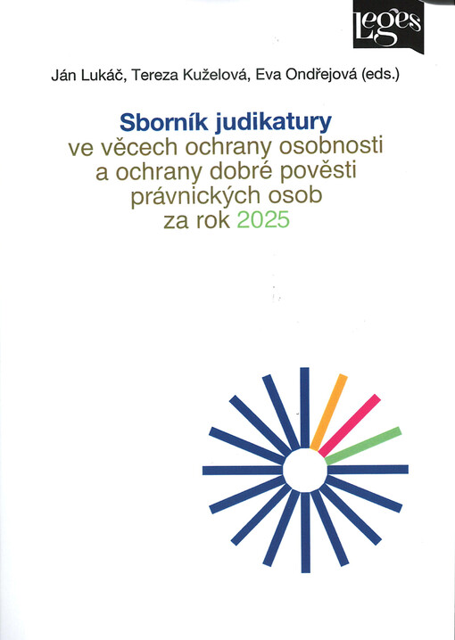 Sborník judikatury ve věcech ochrany osobnosti a ochrany dobré pověsti právnických osob za rok 2025