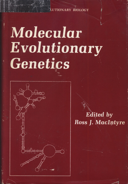 Molecular evolutionary genetics