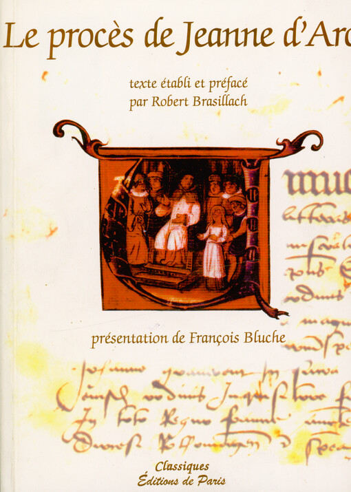 Le procès de Jeanne d'Arc