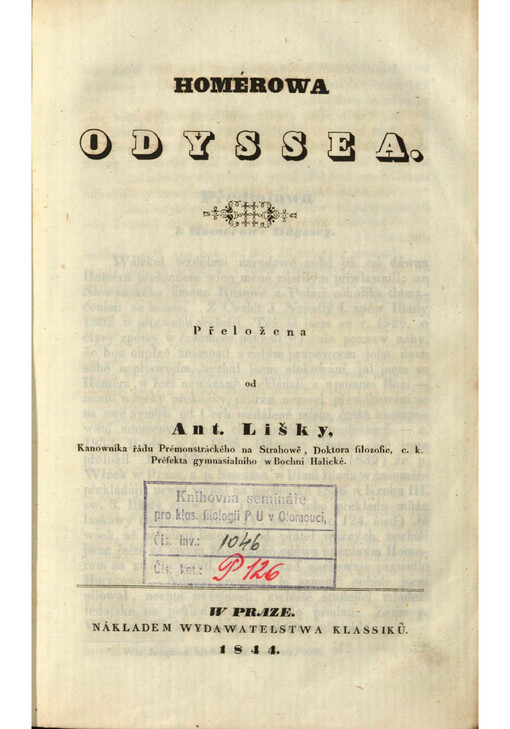 Homérowa Odyssea