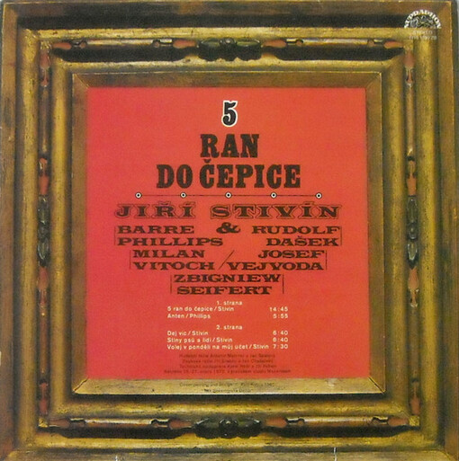 5 ran do čepice Stivín & Co.