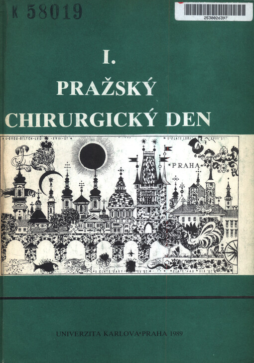 1. pražský chirurgický den pořádaný ke 100. výročí založení 1. české chirurgické kliniky 12. 11. 1982 v Praze