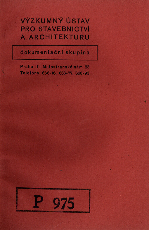 Středisko stavebního výzkumu v Ksaverově