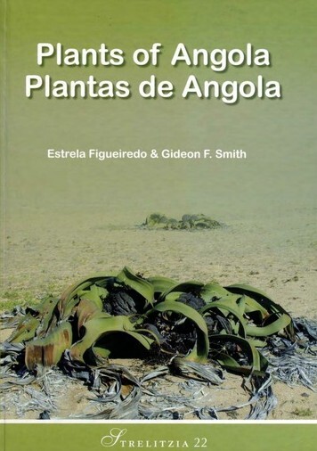 Plants of Angola = Plantas de Angola