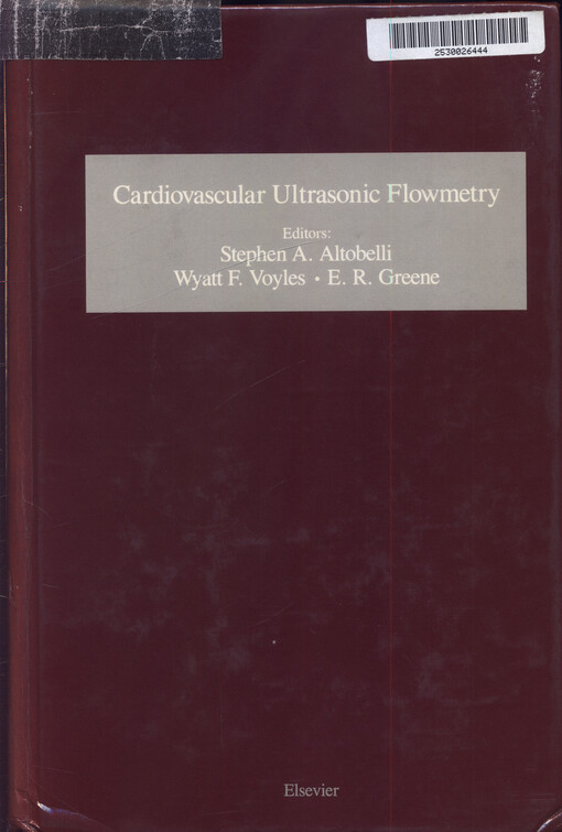Cardiovascular ultrasonic flowmetry : proceedings of the 3rd annual research symposium, held February 14-15, 1985, in Albuquerque