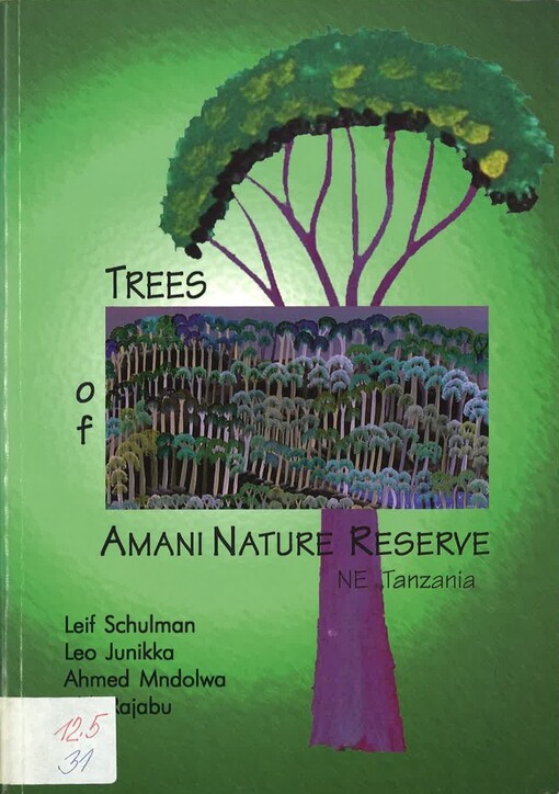 Trees of Amani Nature Reserve, NE Tanzania