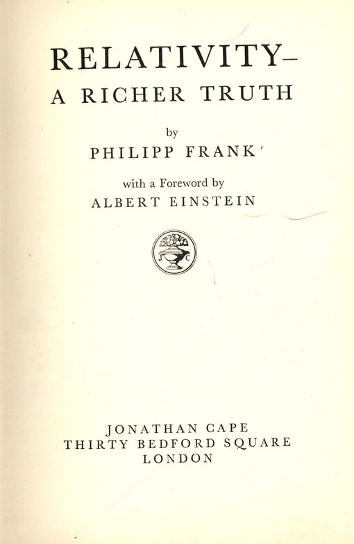 Relativity : a richer truth