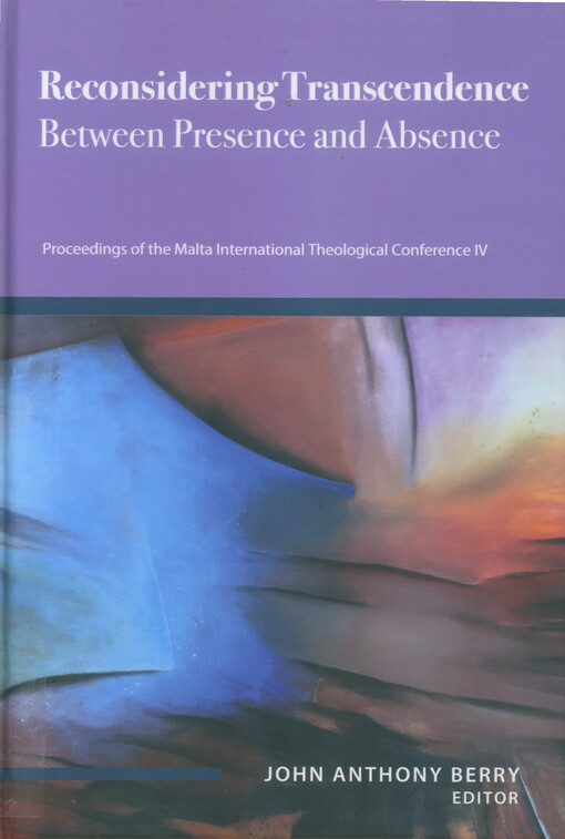 Reconsidering Transcendence : between presence and absence