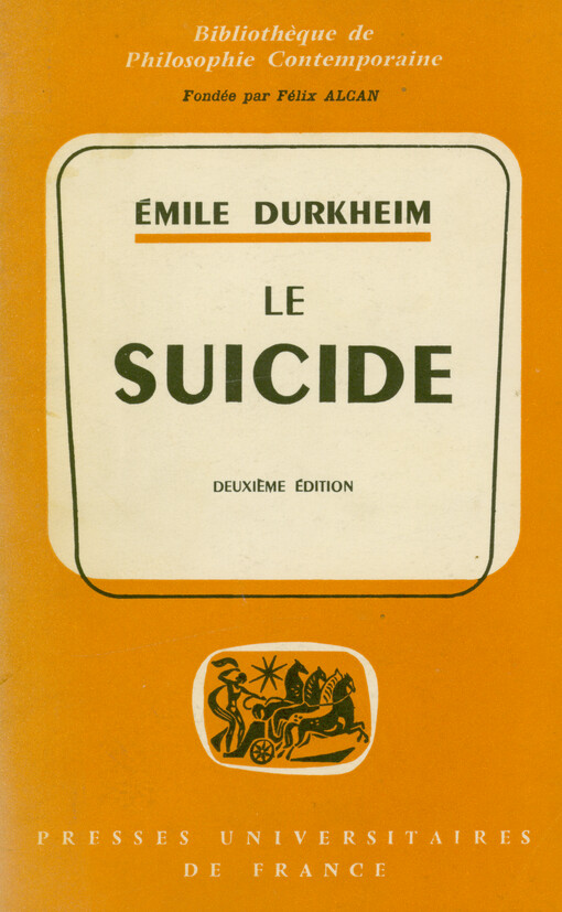 Le suicide : étude de sociologie