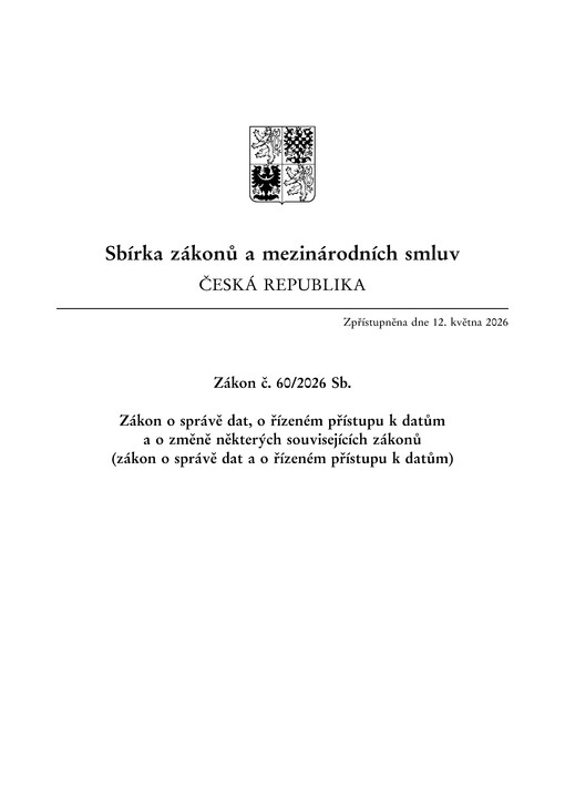 Sbírka zákonů a mezinárodních smluv : Česká republika