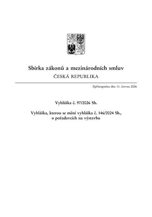 Sbírka zákonů a mezinárodních smluv : Česká republika