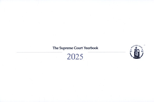 The Supreme Court yearbook ...