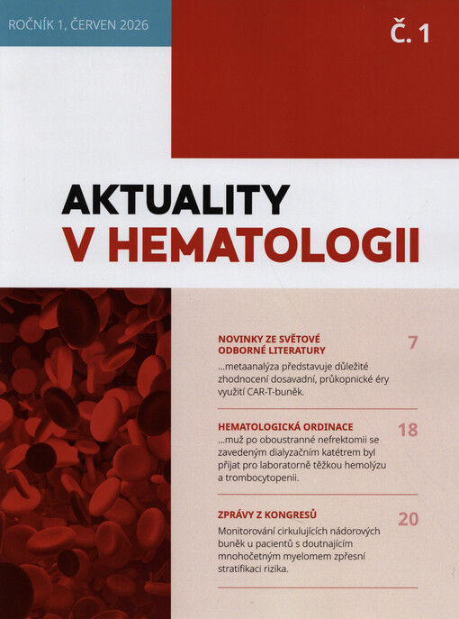 Aktuality v hematologii