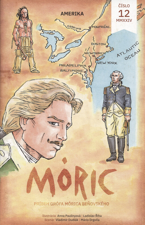 Móric : príbeh grófa Mórica Beňovského. Číslo 12, Amerika
