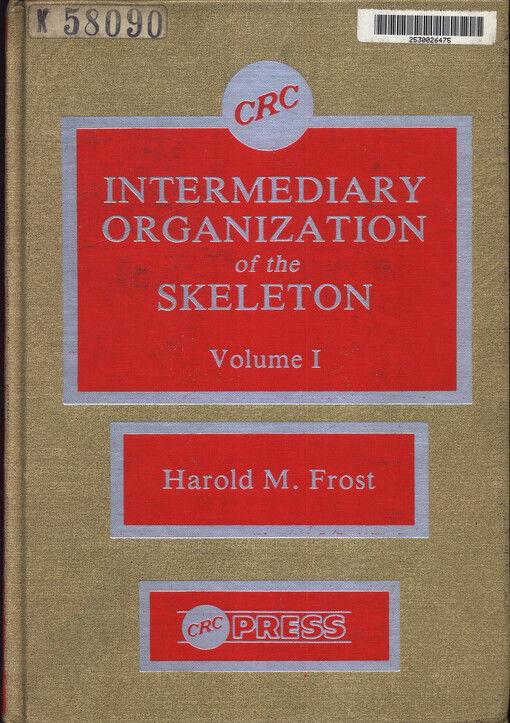 Intermediary organization of the skeleton. Vol. 1