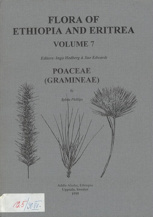 Flora of Ethiopia and Eritrea. Volume 7, Poaceae (Gramineae)