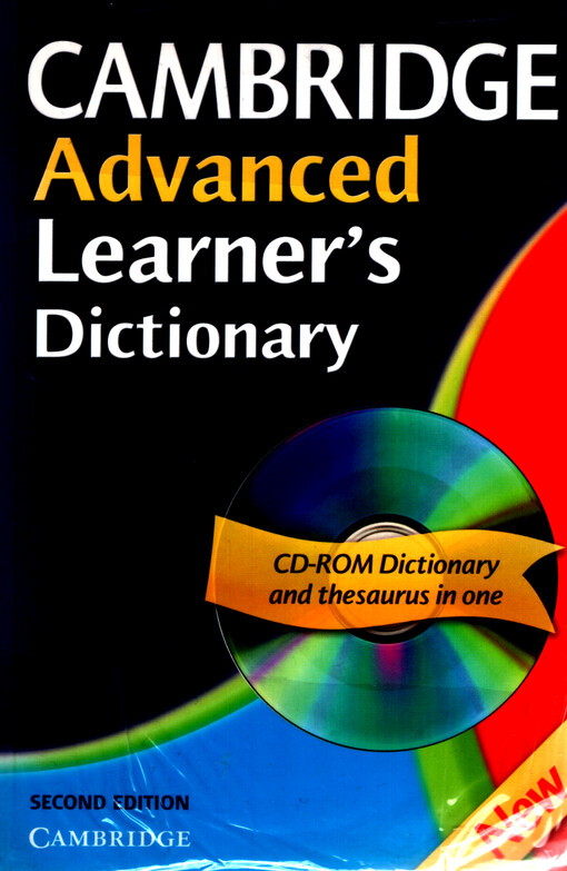 Cambridge advanced learner's dictionary