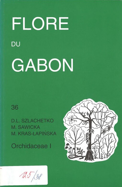 Flore du Gabon. 36, Orchidaceae I
