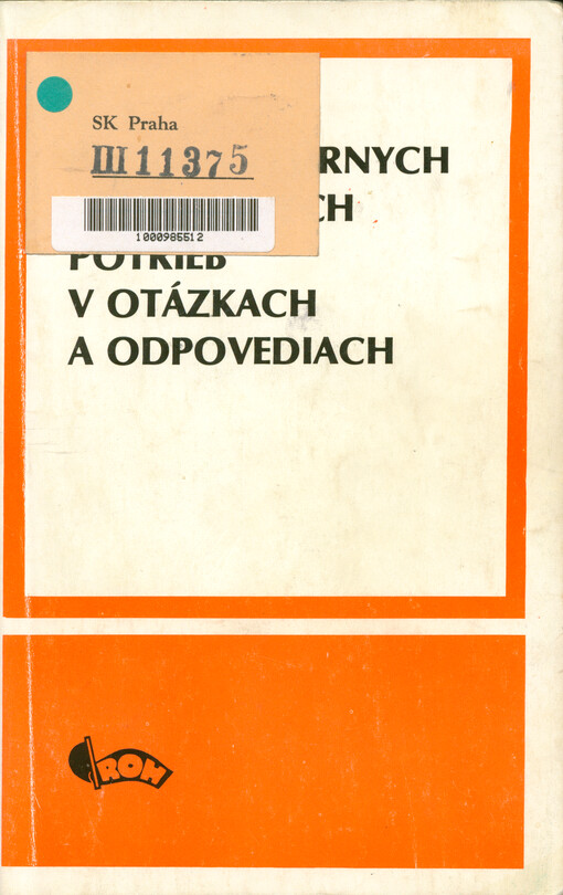 Fond kultúrnych a sociálnych potrieb v otázkach a odpovediach