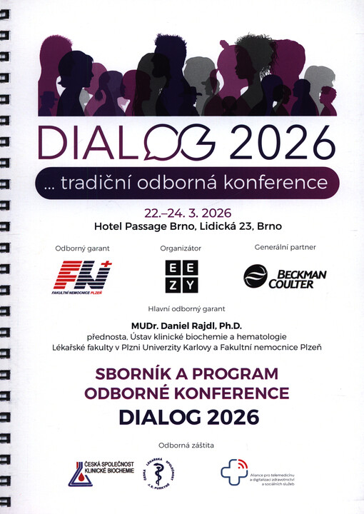 Dialog ... : odborná konference pořádaná pod záštitou České společnosti klinické biochemie a Beckman Coulter Česká republika s.r.o. : program a sborník abstrakt : ...