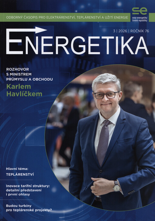 Energetika : odborný časopis pro elektrárenství, teplárenství a použití energie