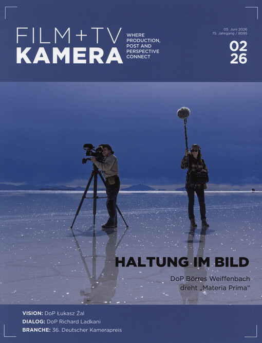 Film & TV Kamera : Fachmagazin für Bild, Ton, Schnitt