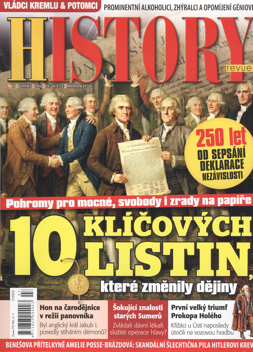 History revue : dějinné otazníky - bitvy - osudy mocných - spiknutí - historické omyly
