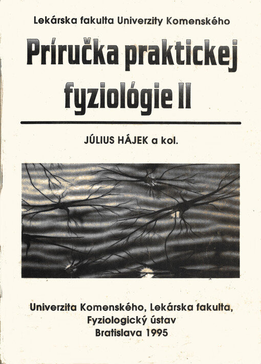Príručka praktickej fyziológie. 2