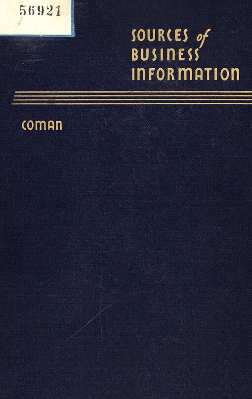 Sources of business information