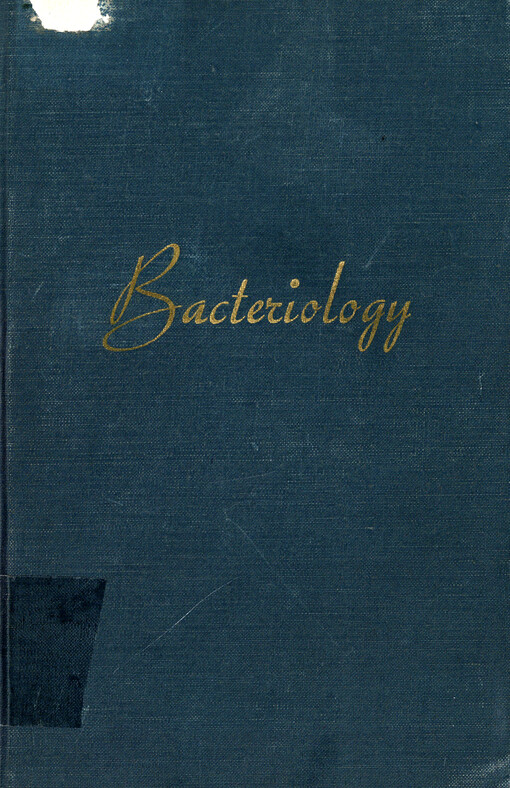 A textbook of microorganisms bacteriology