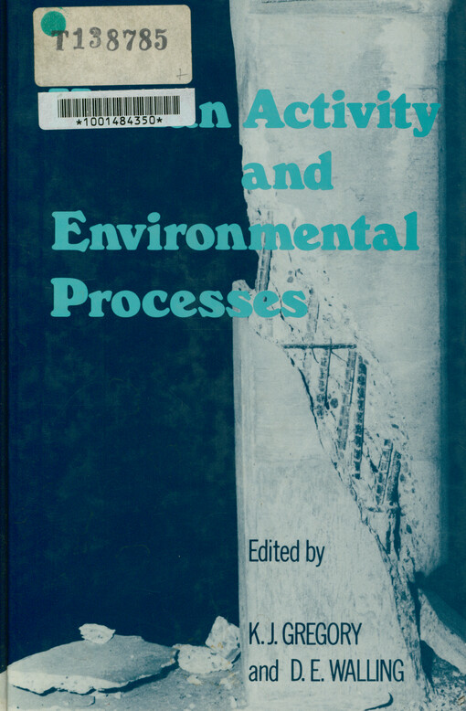 Human activity and environmental processes