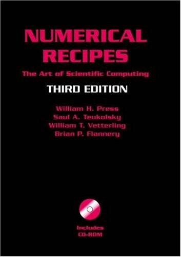 Numerical recipes : the art of scientific computing