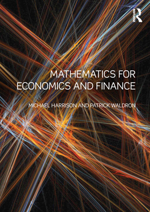 Mathematics for economics and finance