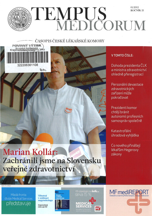 Tempus medicorum : časopis České lékařské komory