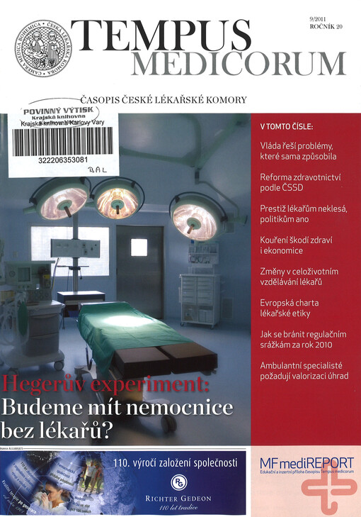 Tempus medicorum : časopis České lékařské komory