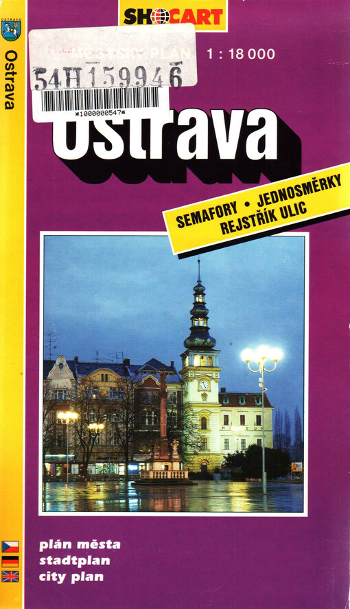 Ostrava : městský plán 1:18 000
