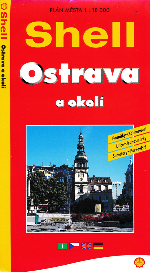 Ostrava a okolí : plán města 1:18 000