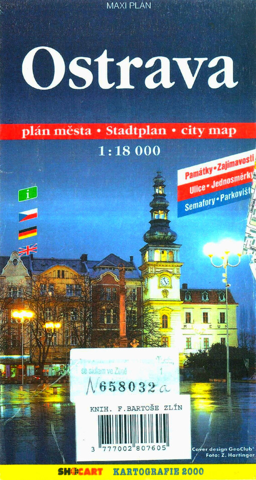 Ostrava : plán města 1:18 000
