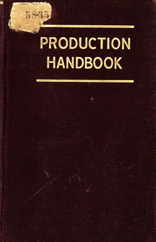 Production handbook