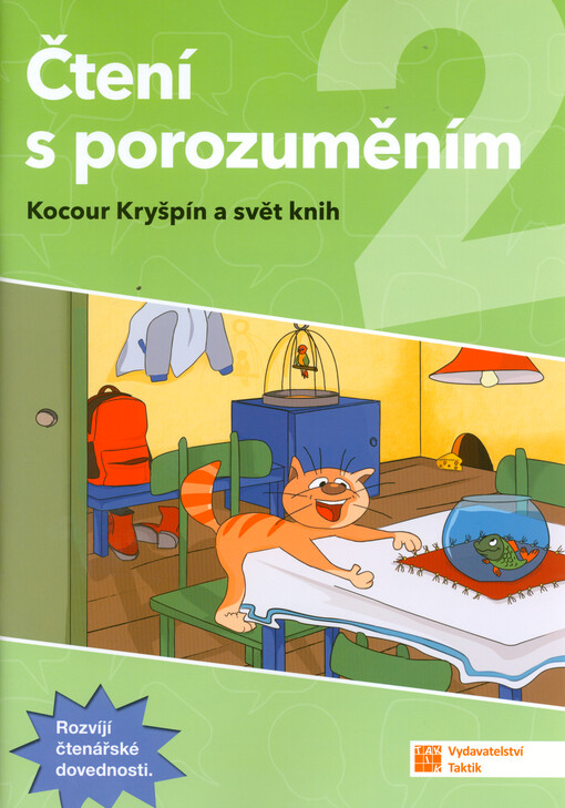 Čtení s porozuměním 2 : kocour Kryšpín a svět knih